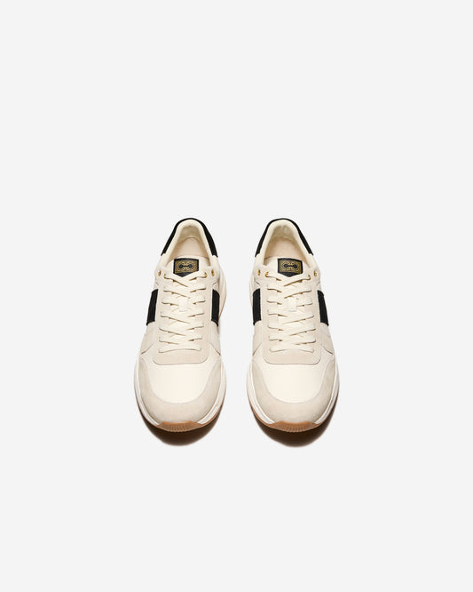 Stripe Sport Sneaker Cream Combo