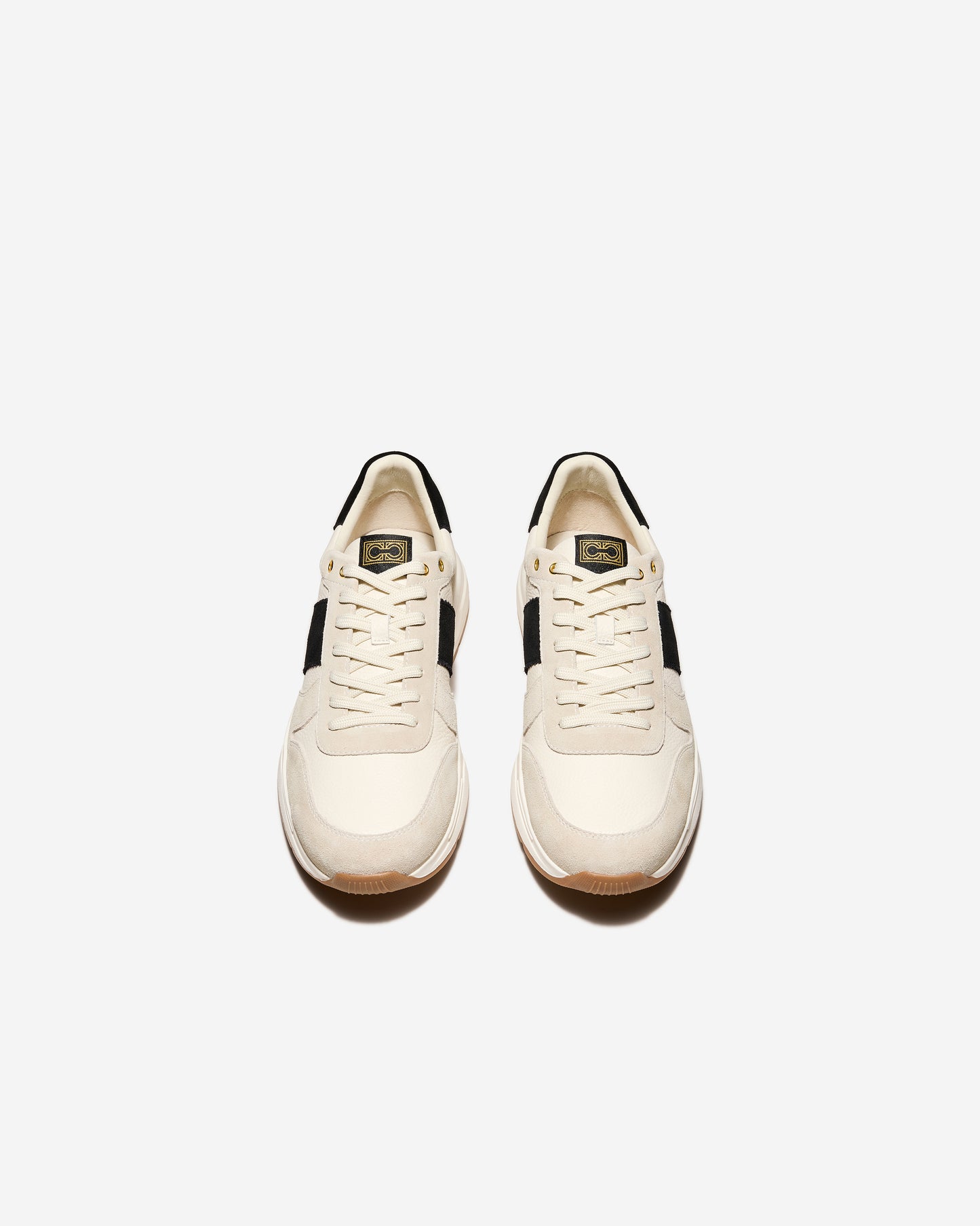 Stripe Sport Sneaker Cream Combo