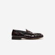 Handmade Eel Leather Loafer Burgundy