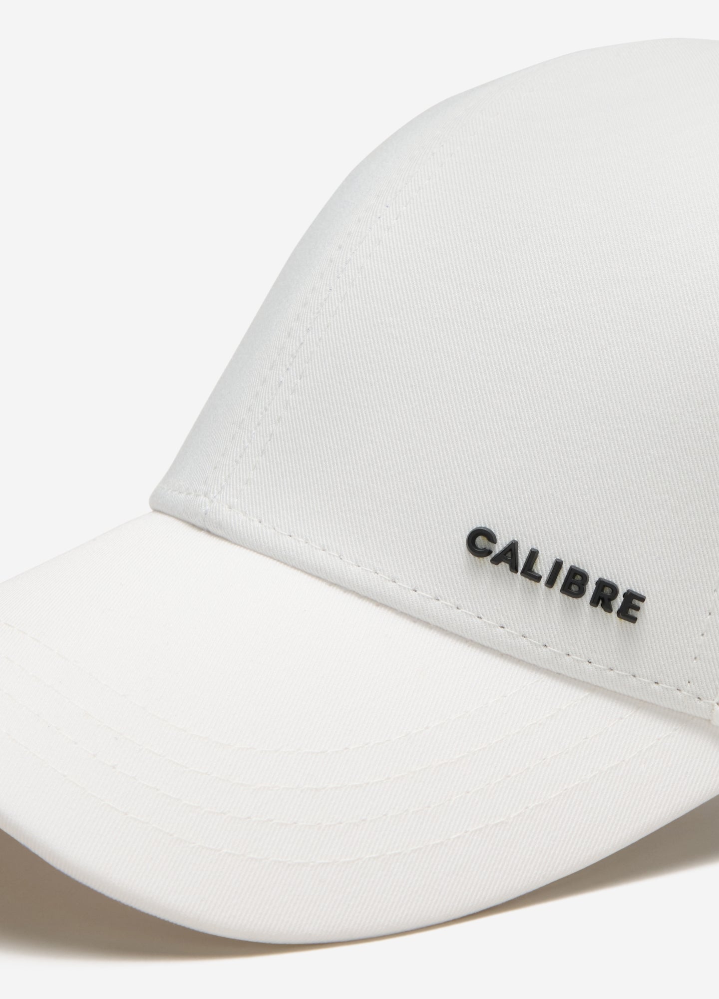 Logo Plate Cap White