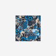 Azure Blossoms Pocket Square Blue Combo