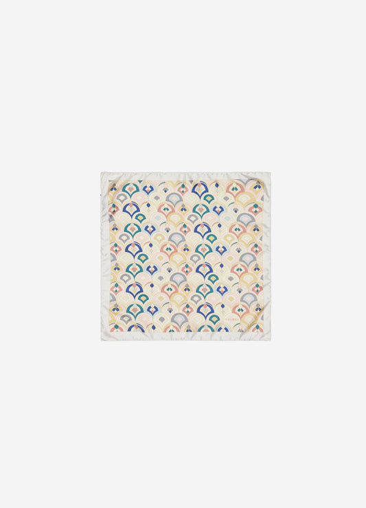 Pastel Parlor Pocket Square Cream Combo