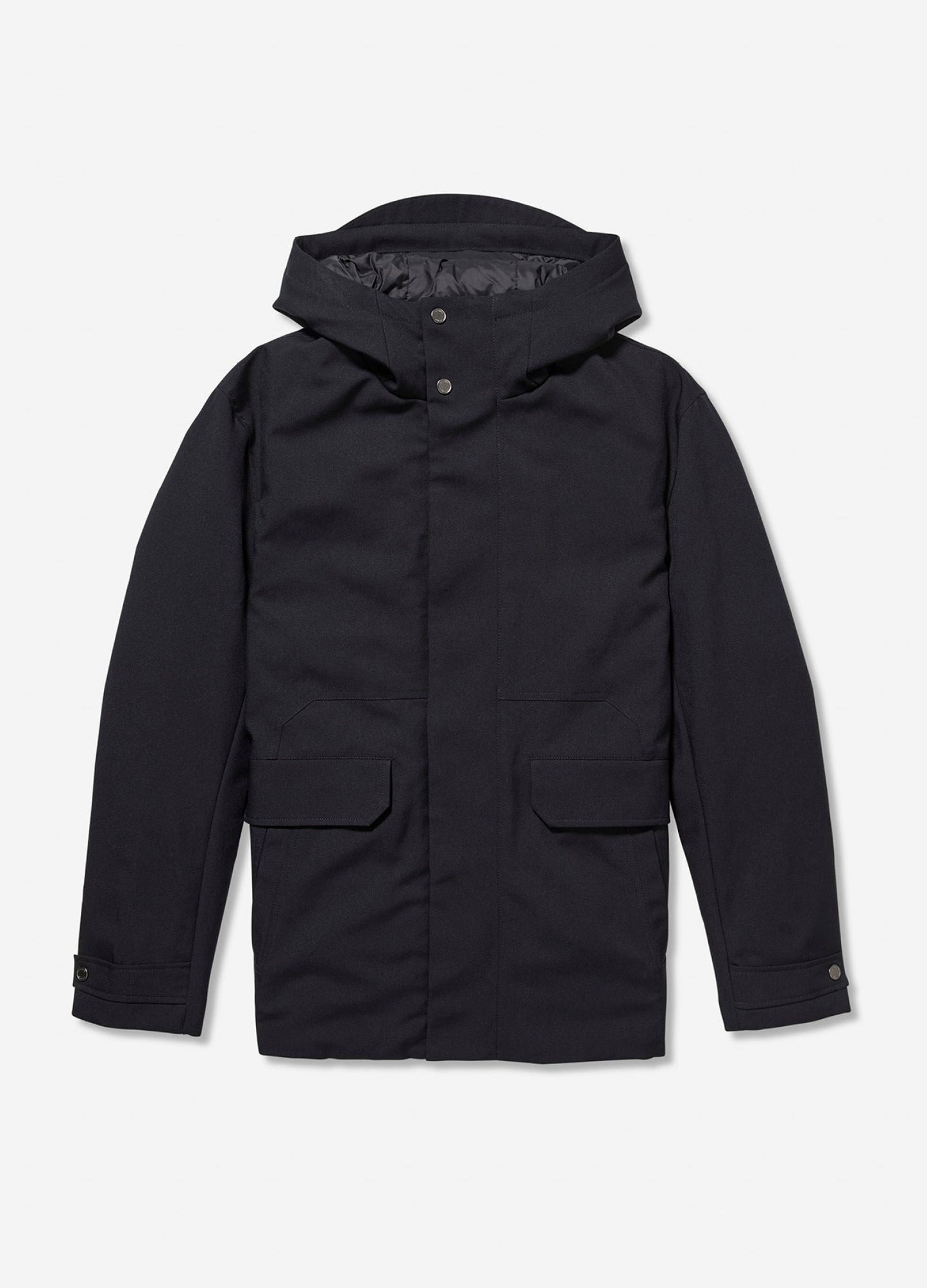 Tech Down Parka Jacket Navy