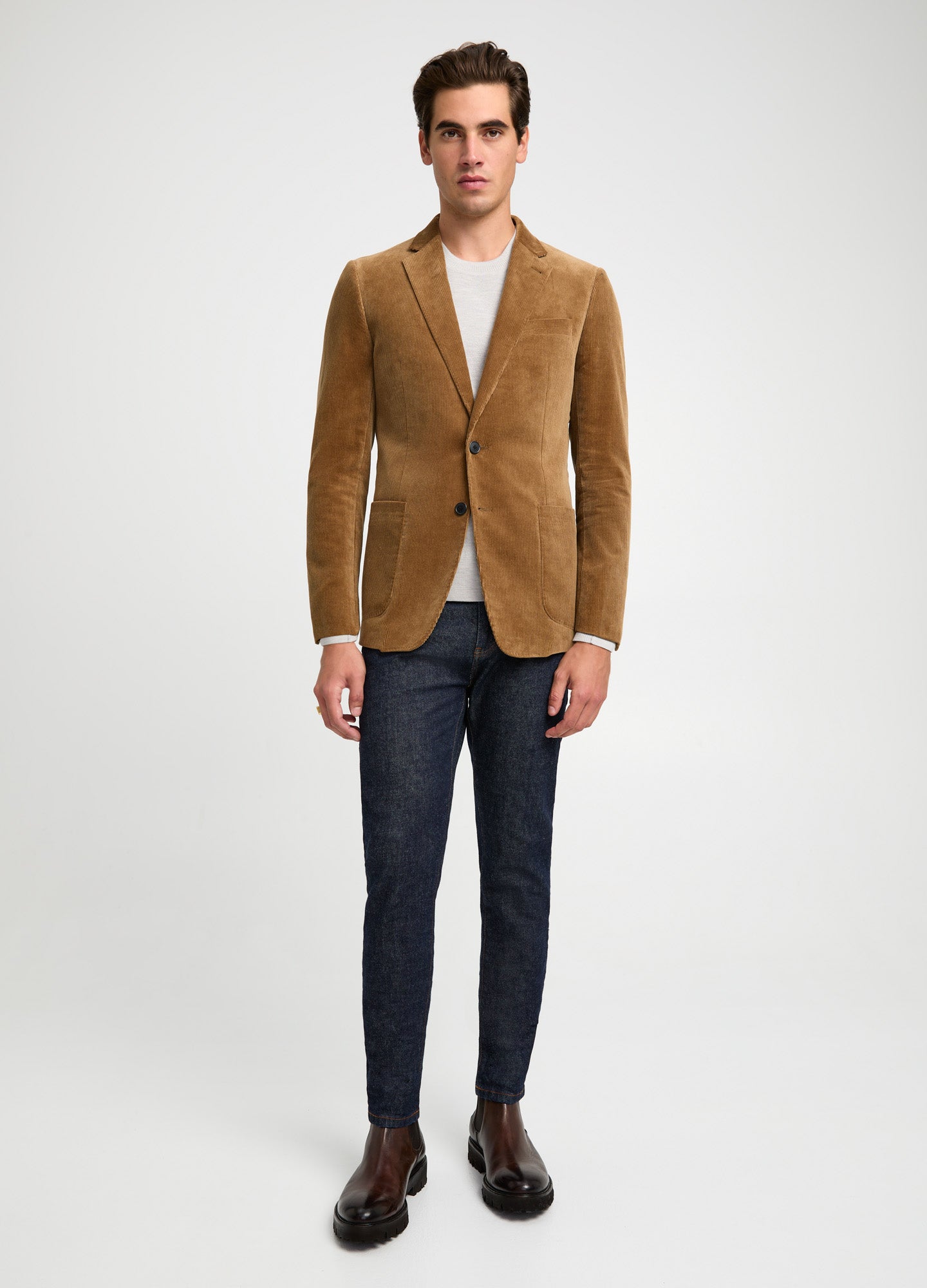 Cord Blazer Caramel