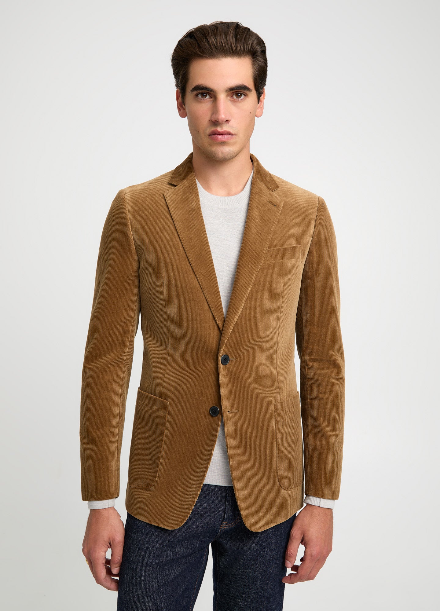 Cord Blazer Caramel