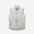 Quilted Tech Down Gilet Ecru