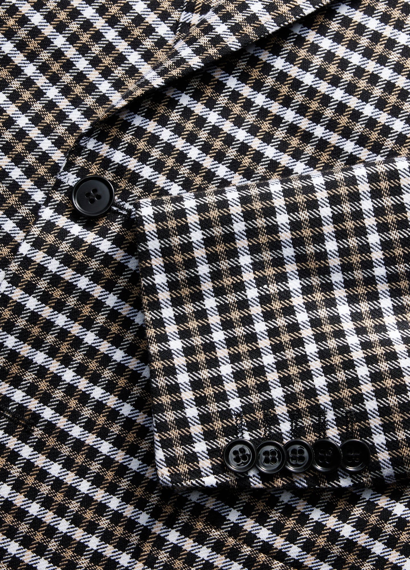 Double Check Blazer Camel