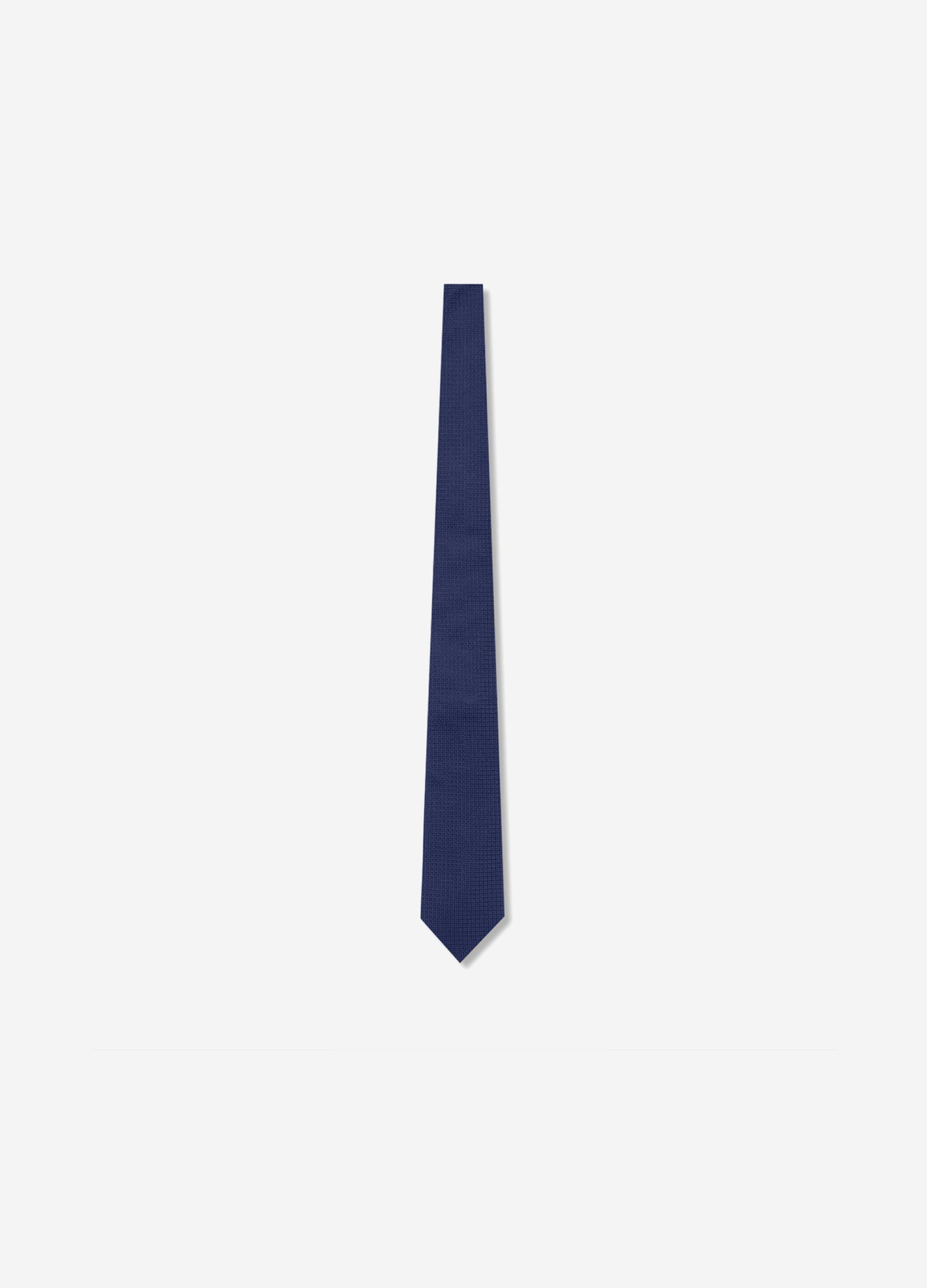 Textured Regular Tie Navy