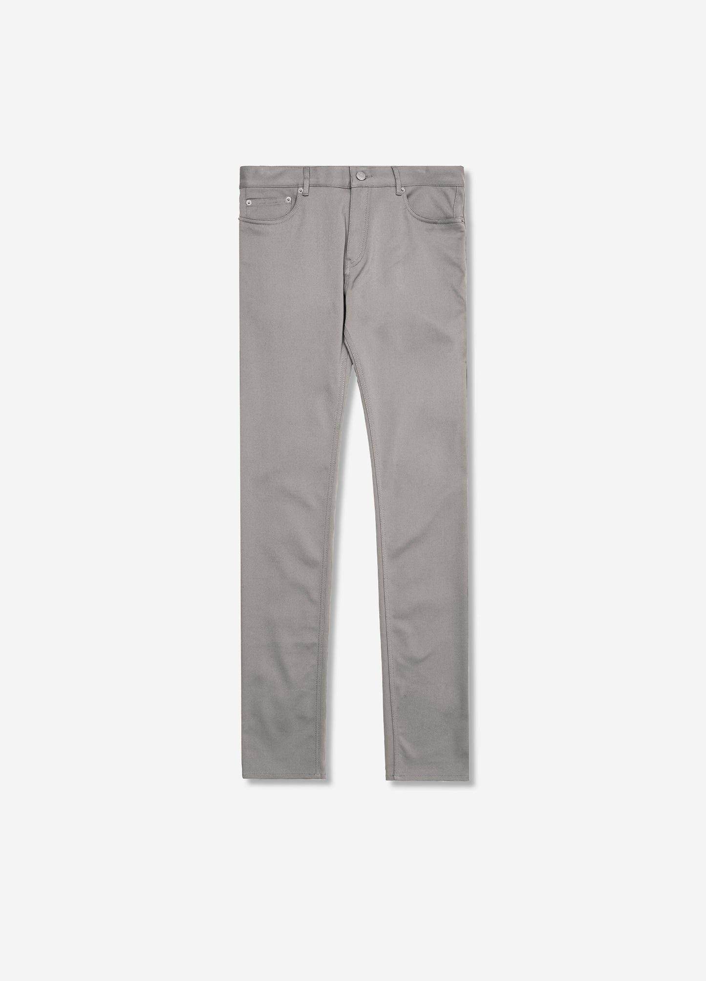 Slim Fit Tech Cotton Stretch Jeans Steel