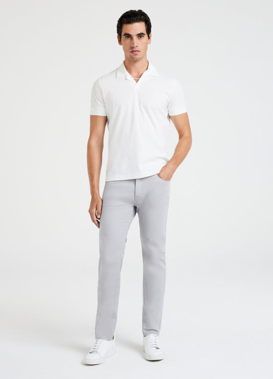 Slim Fit Tech Cotton Stretch Jeans Steel