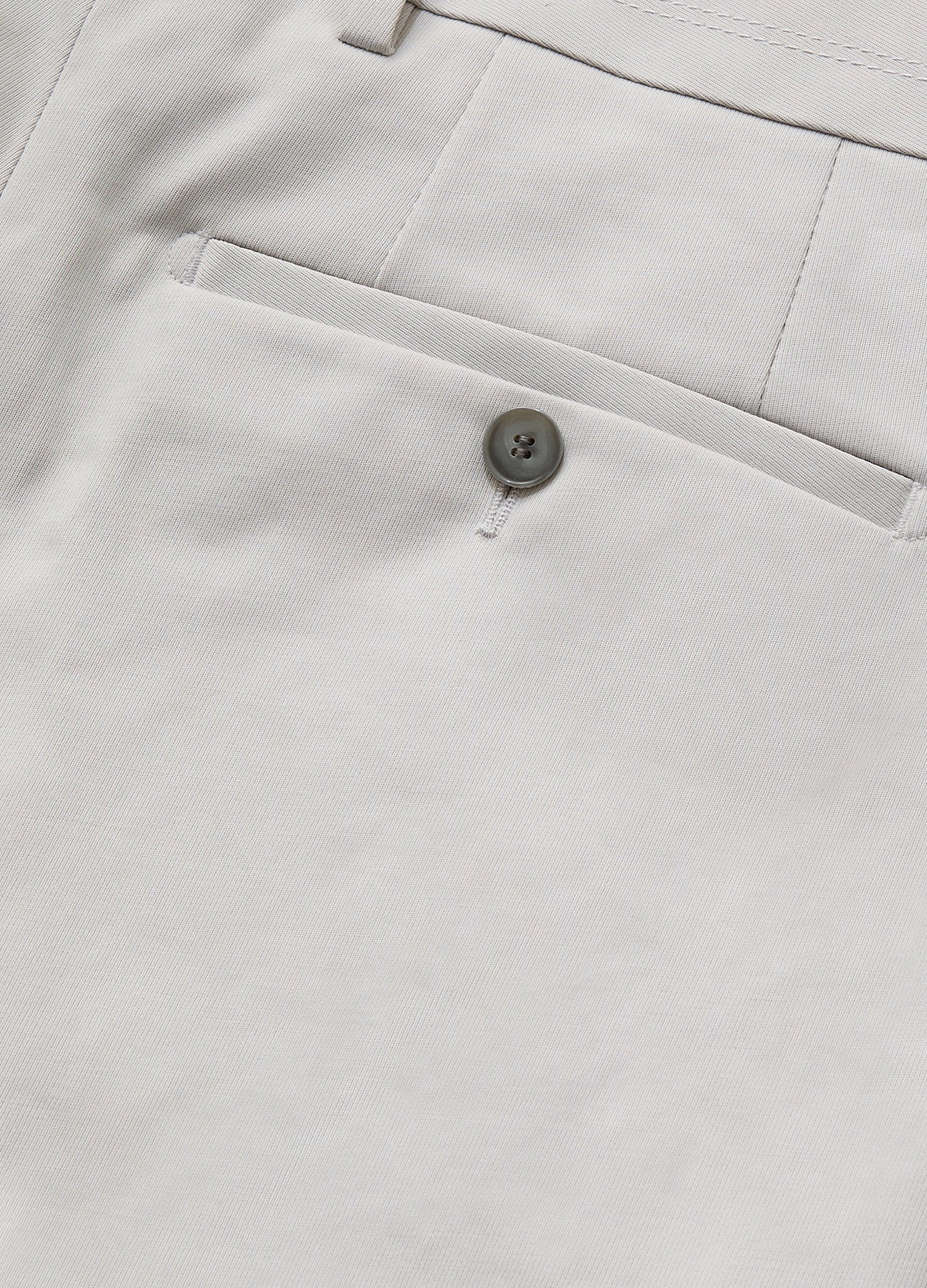 Stretch Cotton Cavalry Twill Pant Light Grey