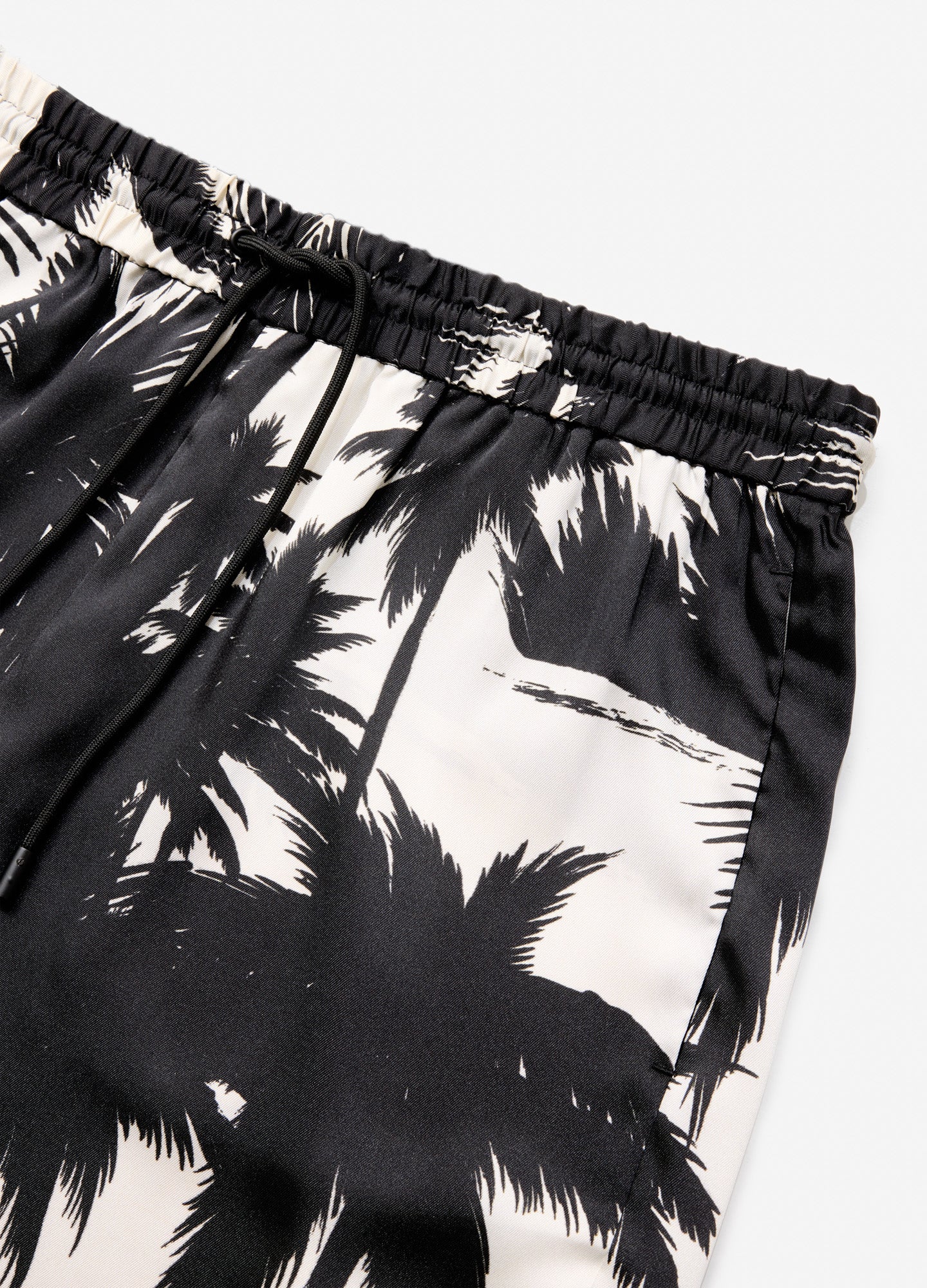 Palm Springs Print Shorts Off White