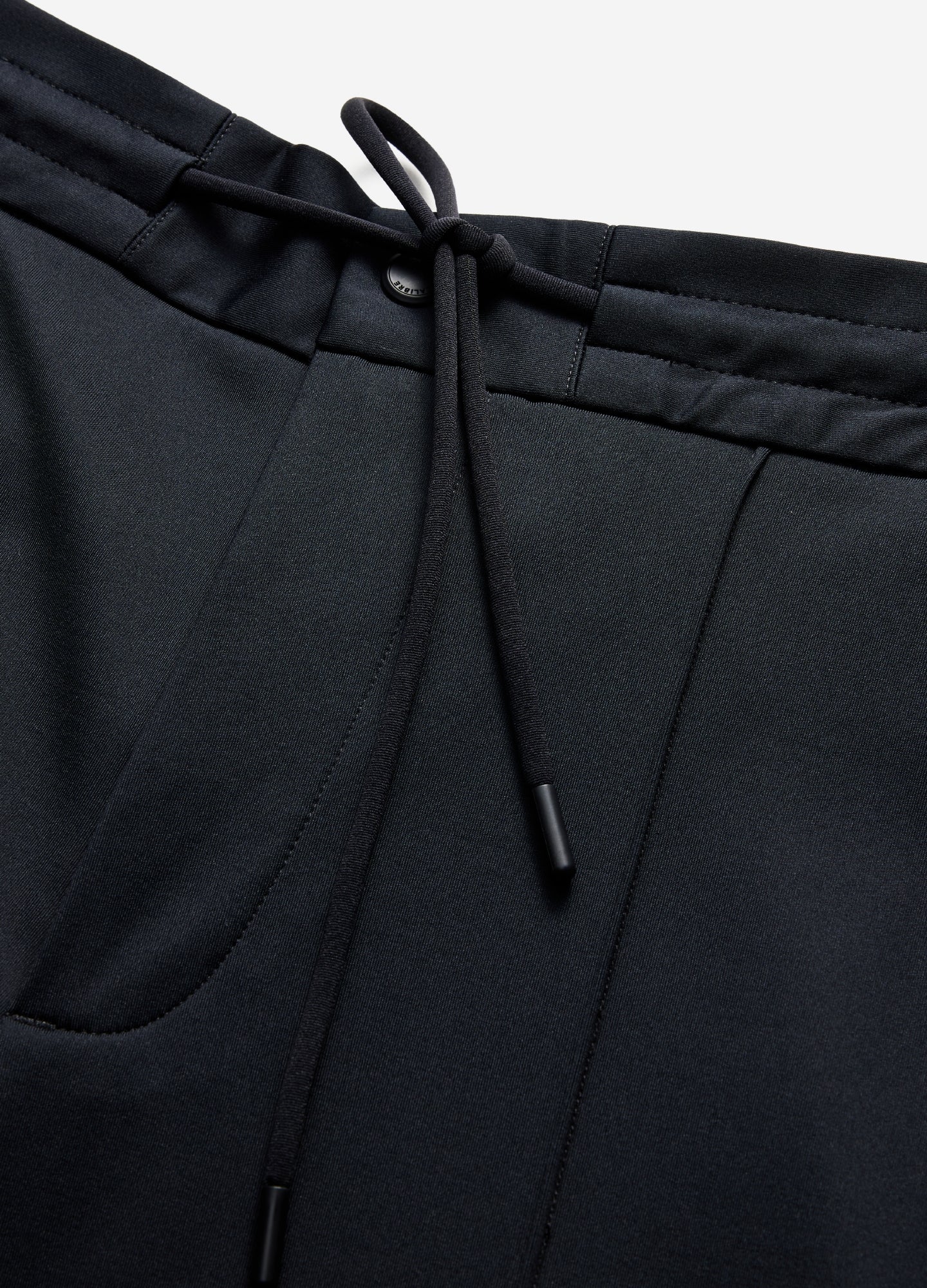 Performance Pintucked Pants Black