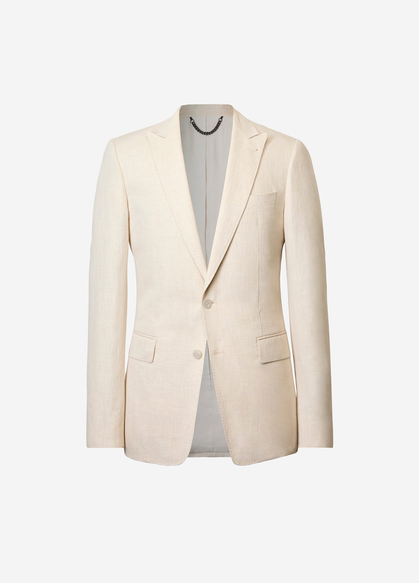 Linen Cotton Sports Coat  Natural