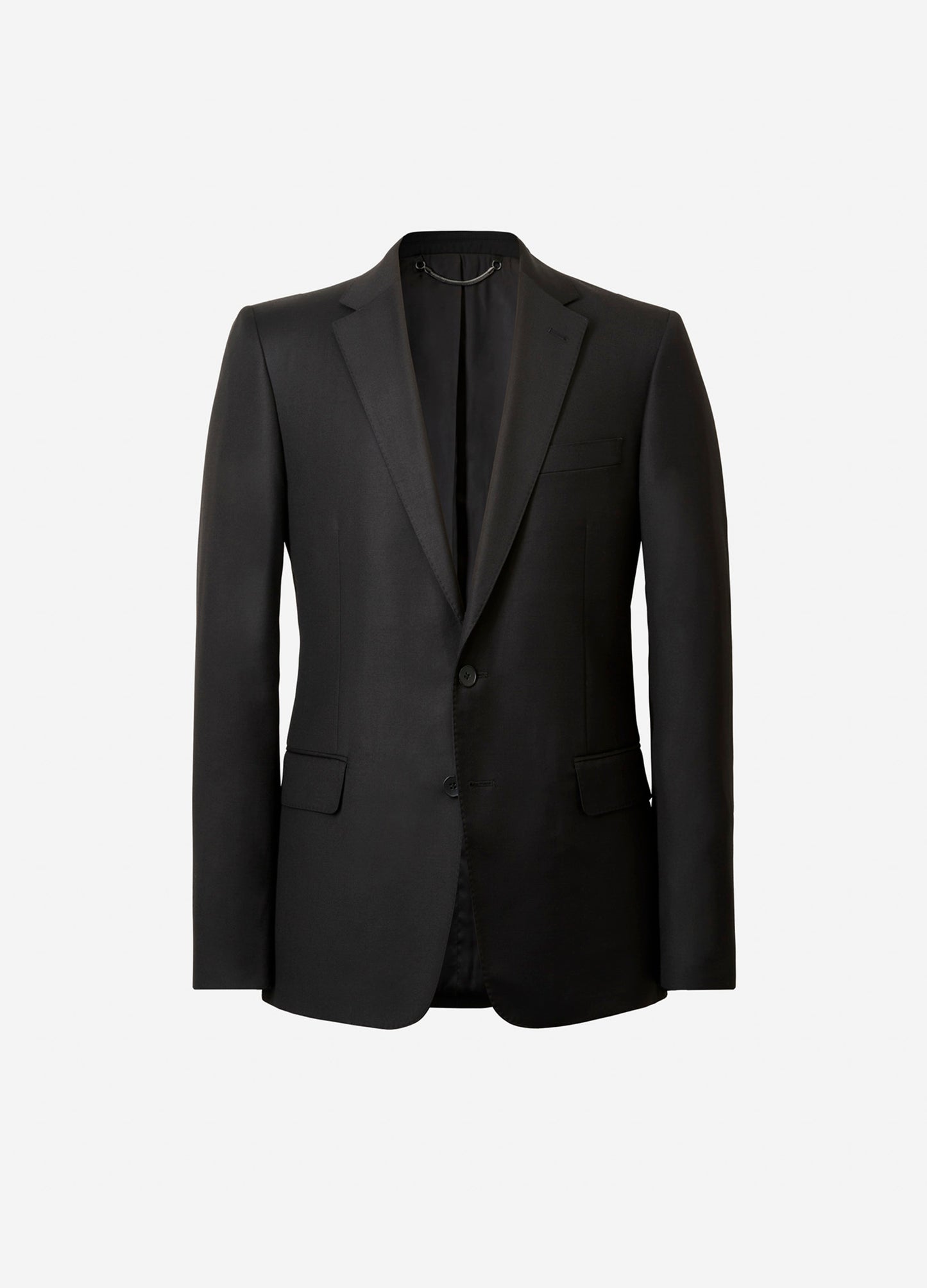Wool Twill Jacket Black