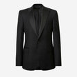 Modern Tuxedo Jacket Black