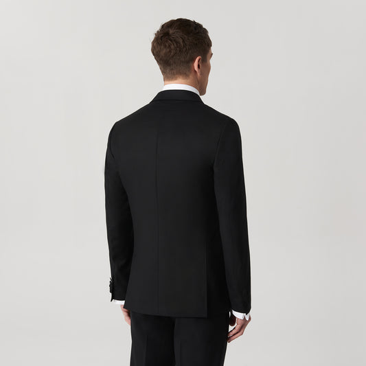 Modern Tuxedo Jacket Black