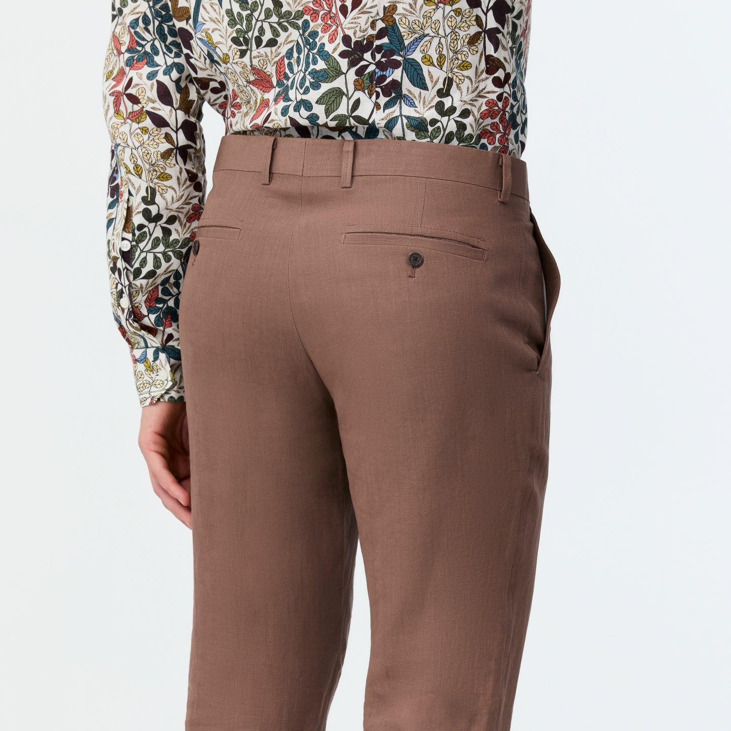 Soft Linen Pant Terracotta