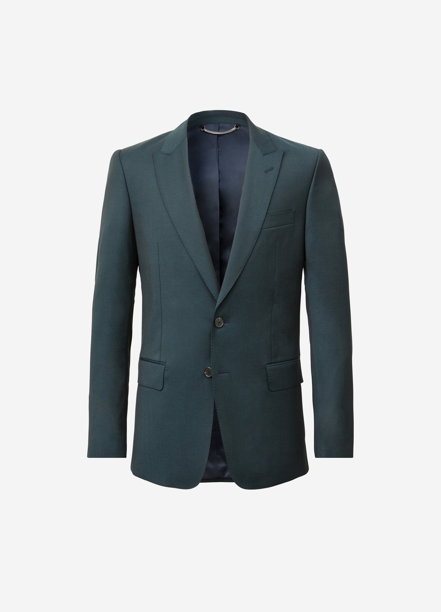 Tonal Twill Suit Jacket Dark Green