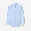 Stretch Cotton Poplin Shirt Light Blue