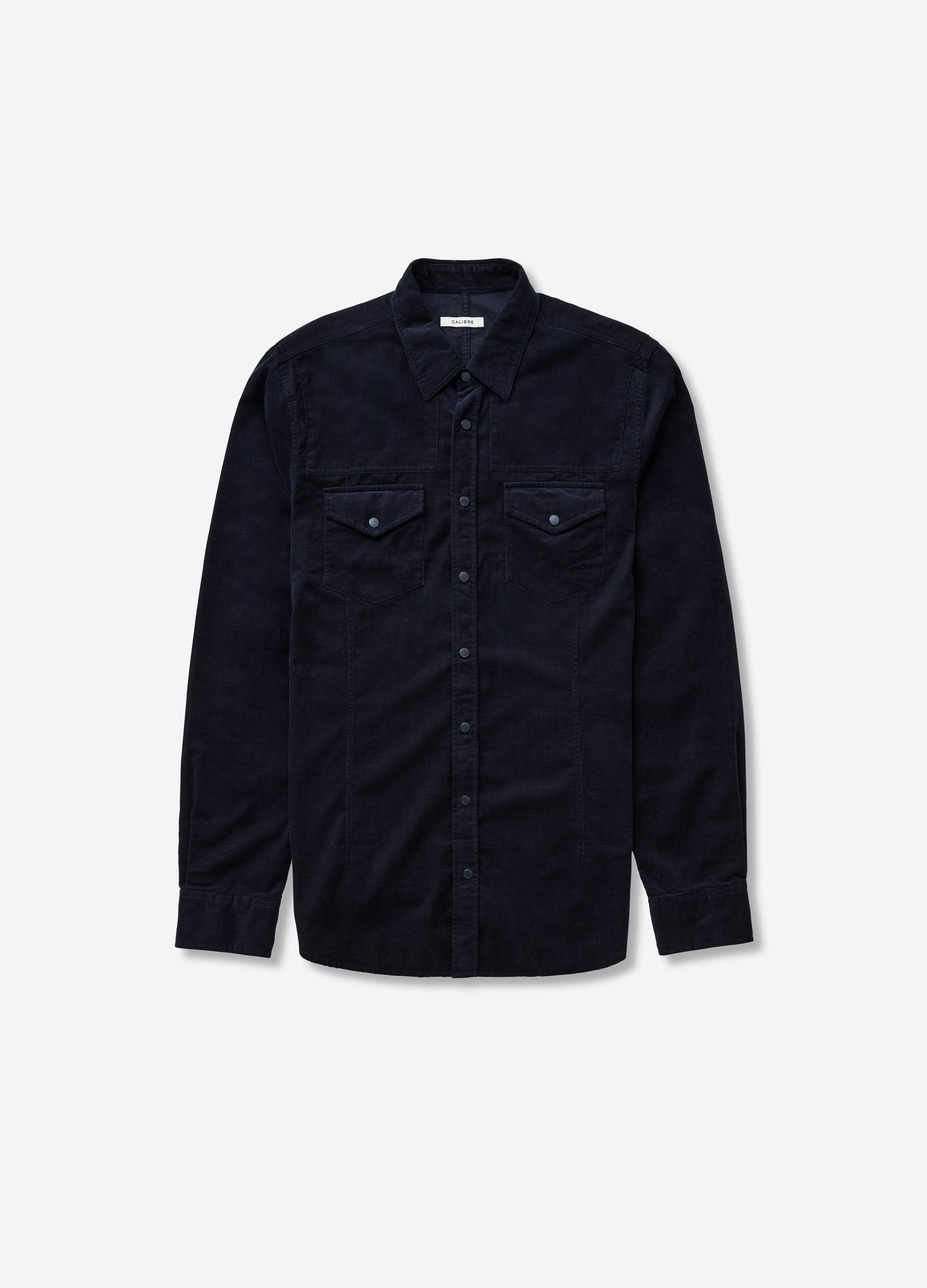 Fine Cord Shirt Navy