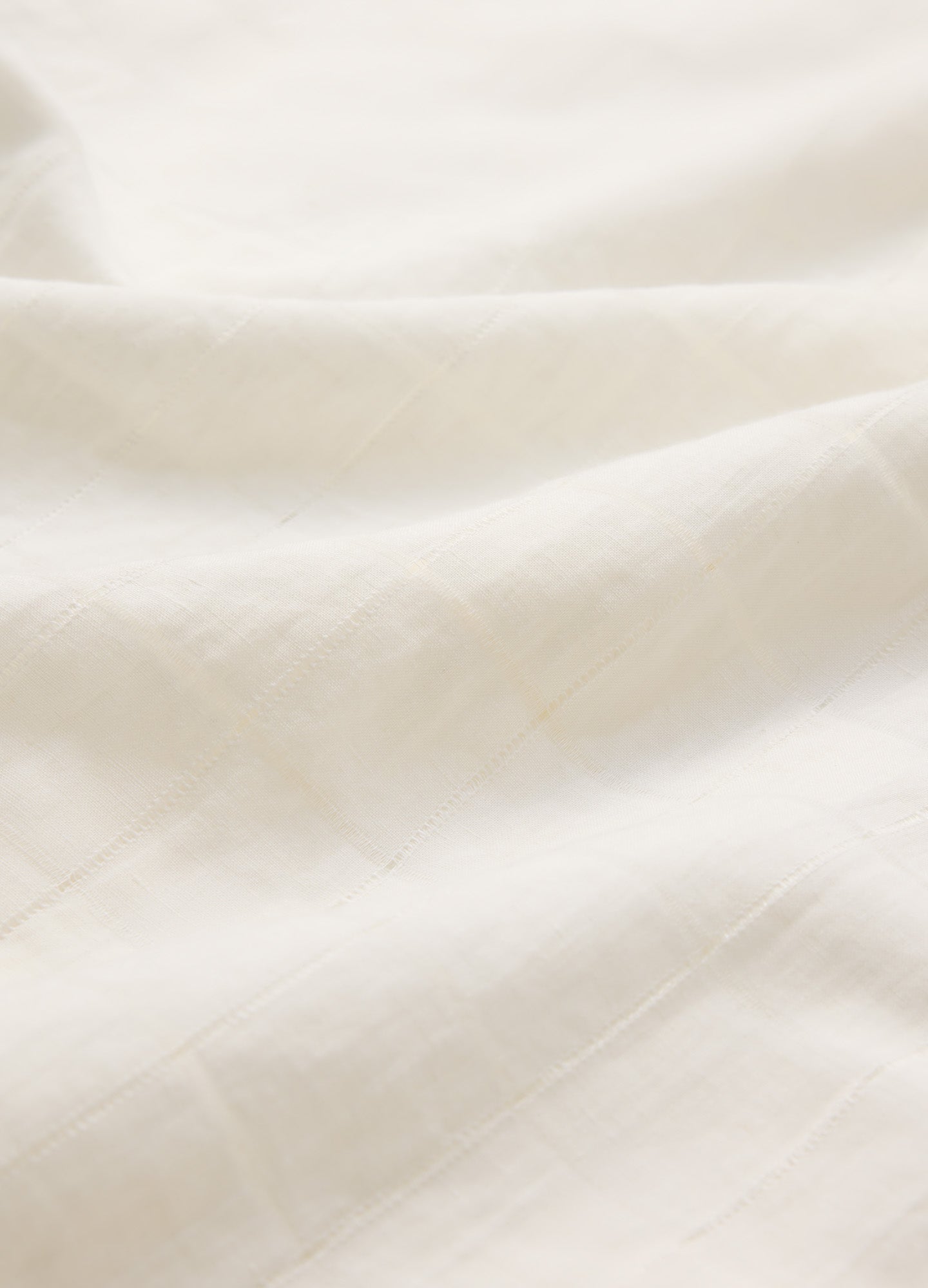 Lattice Check SS Shirt White