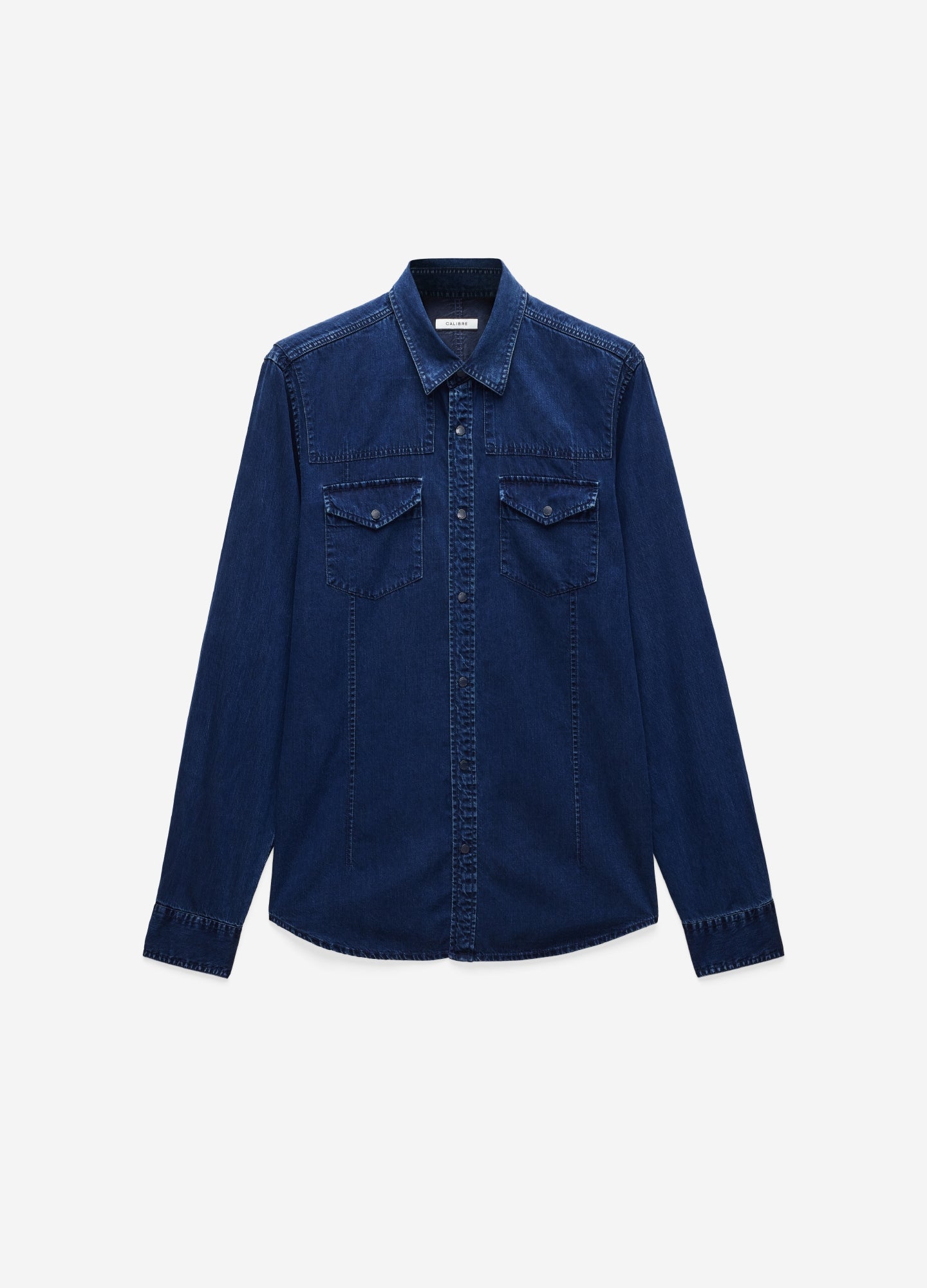 Soft Twill Denim Shirt Indigo