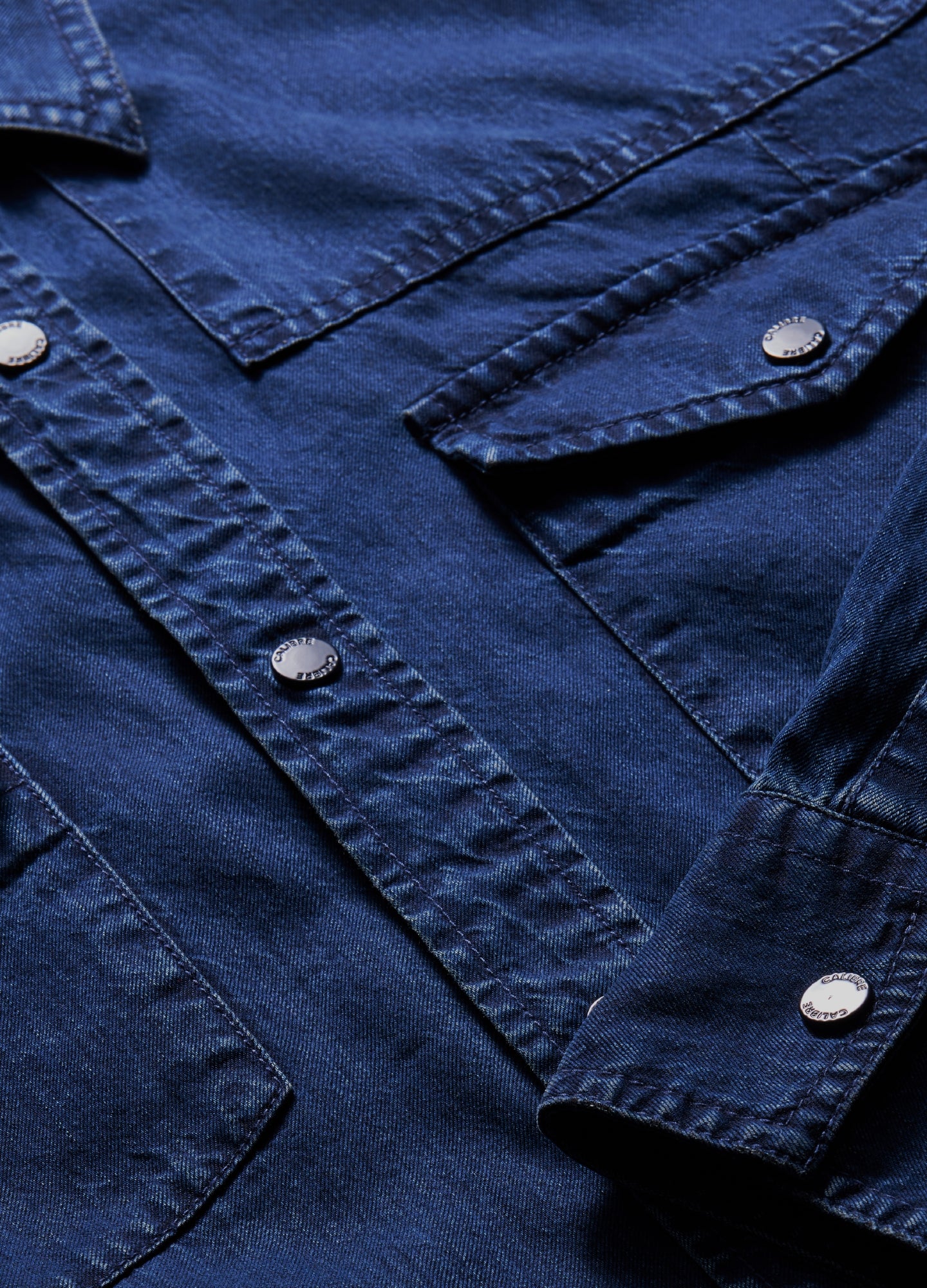 Soft Twill Denim Shirt Indigo