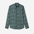 Ivy Print Shirt Dark Green