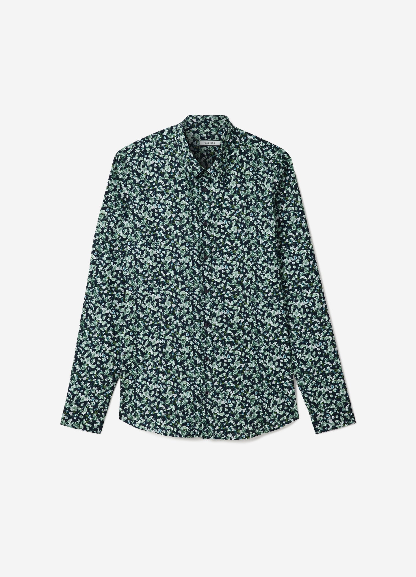 Ivy Print Shirt Dark Green