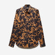 Tonal Garden Print Shirt Caramel