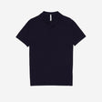 Tech Knitted Polo Navy Dark