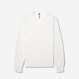 Tech Cotton Panelled Sweater White