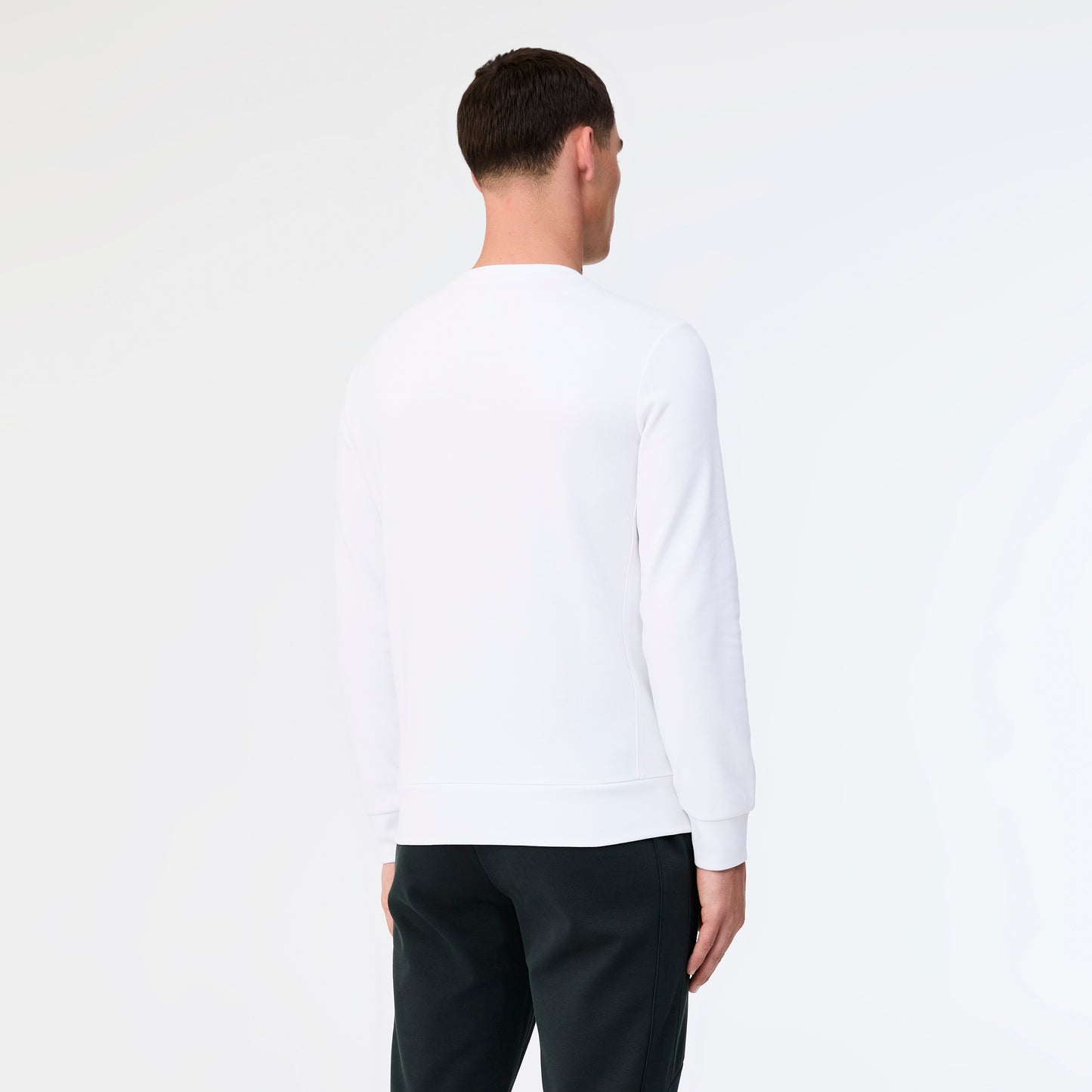 Tech Cotton Sweatshirt White