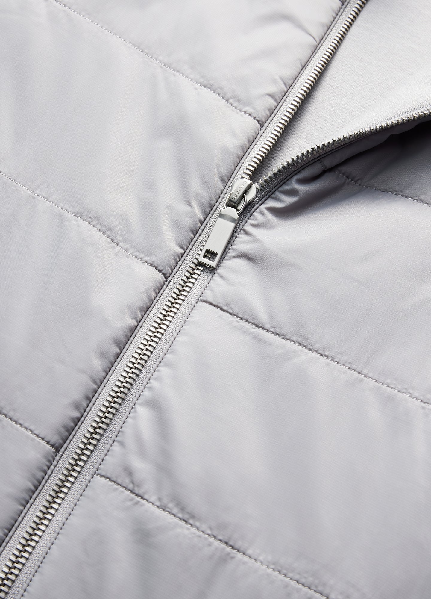 Quilted Neoprene Jacket Grey Marle