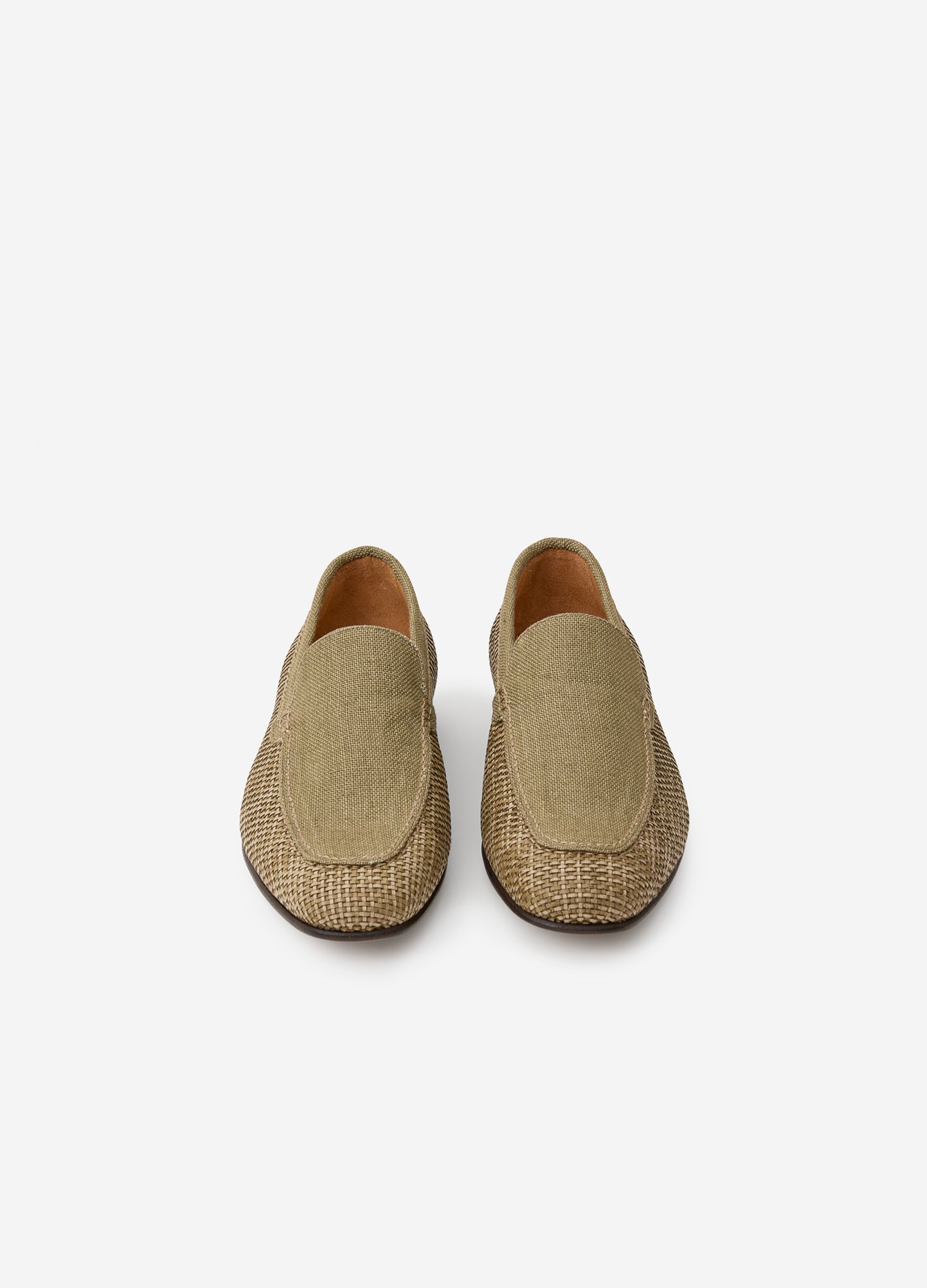 Linen Mix Loafer Khaki