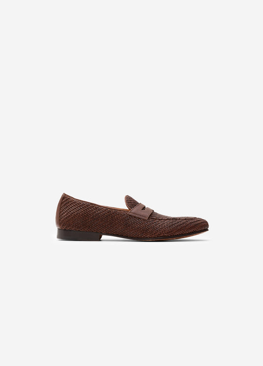 Tan Weave Loafer Tan