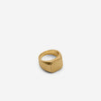 Square Signet Ring Gold