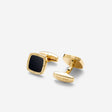 Onyx Cufflinks Gold Co