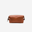 Tan Leather Wash Bag Tan