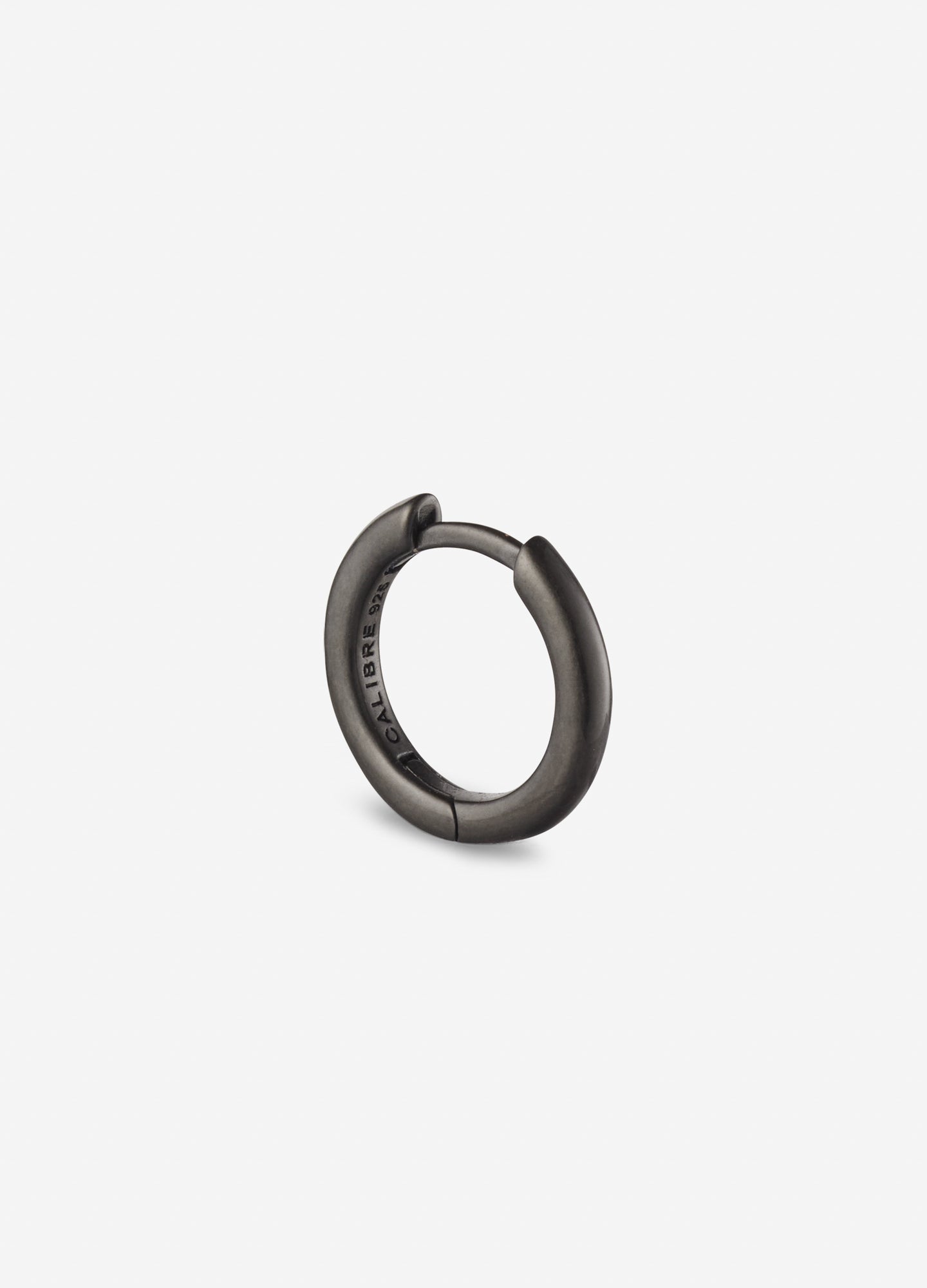 Small Hoop Earring Gunmetal