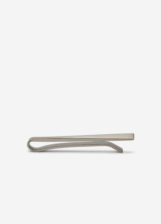 Wave Tie Bar Gunmetal