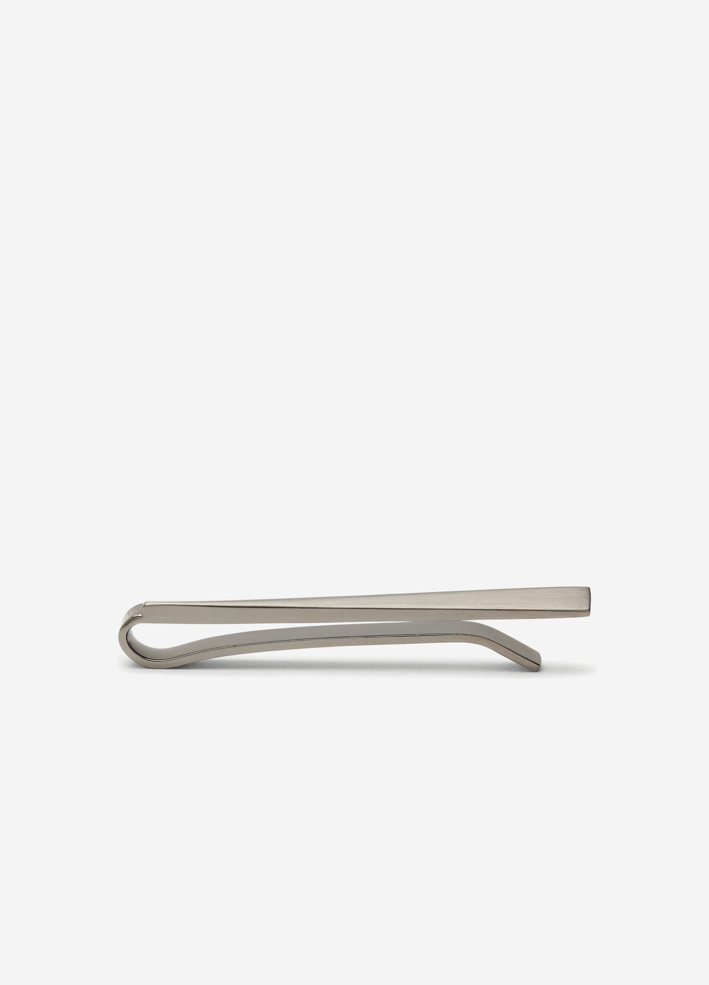 Wave Tie Bar Gunmetal