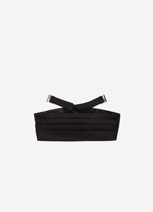 Silk Cummerbund Black